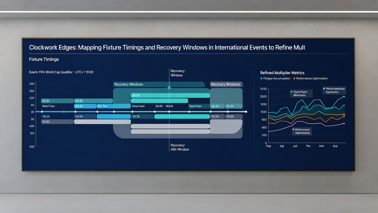 Infographic illustrating recovery data points overlaid on a world map of June 2026 international tournament venues