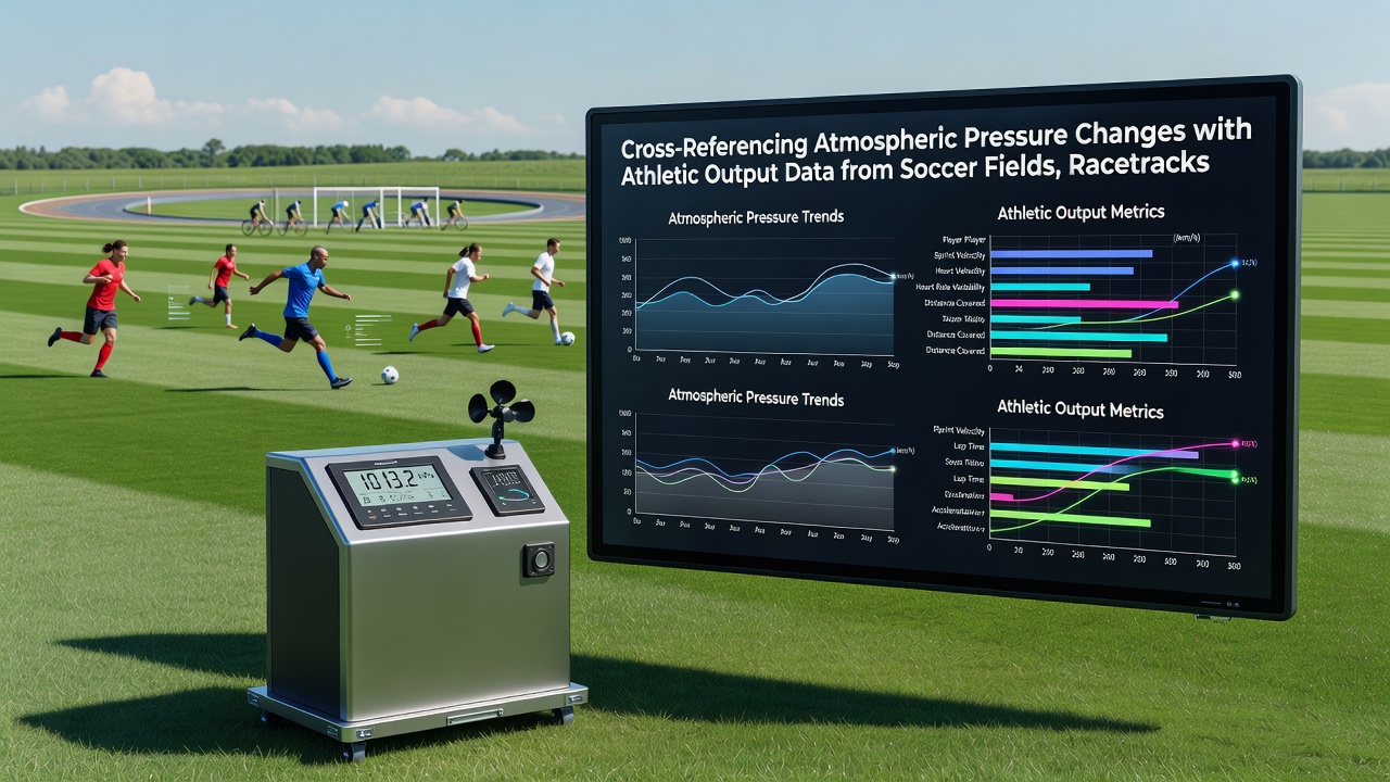 Tennis court with overlaid pressure and ball-speed data visualization during a professional match